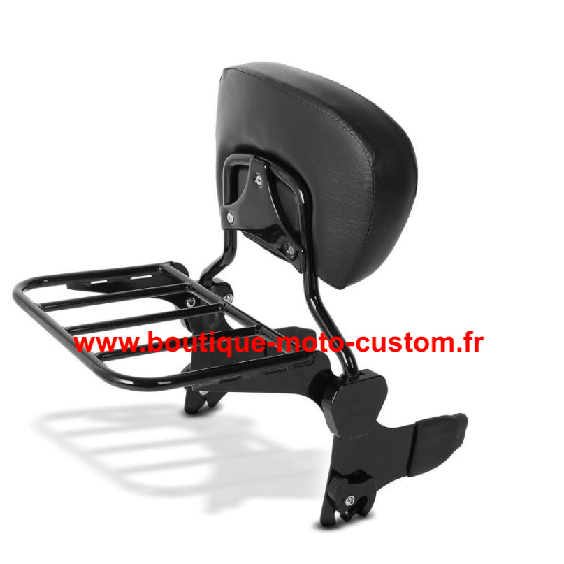 SISSY BAR DÉTACHABLE NOIR HARLEY DAVIDSON TOURING 1997 - 2008