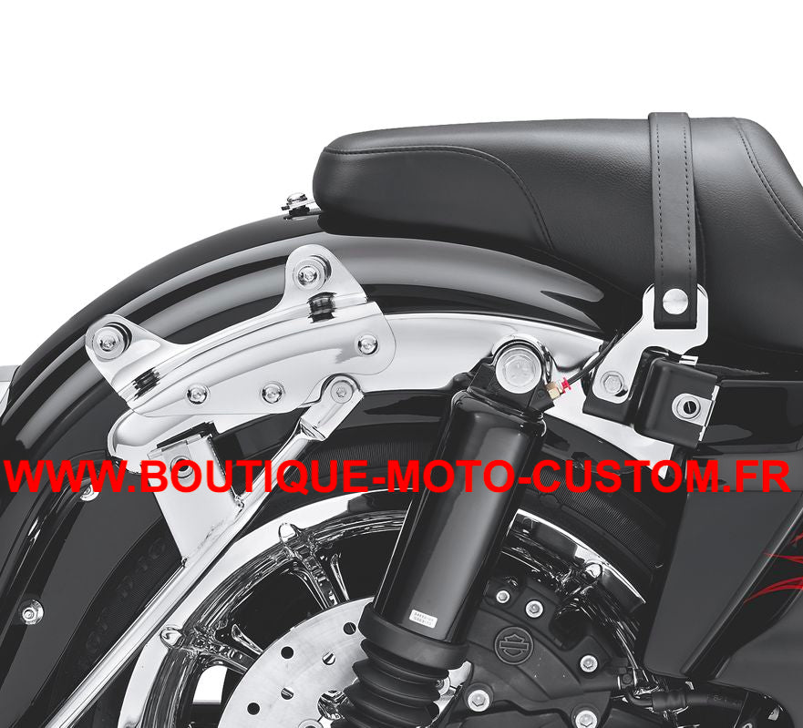 4 POINT FIXING KIT SISSY BAR CHROME Harley Davidson TOURING 2009 - 2013