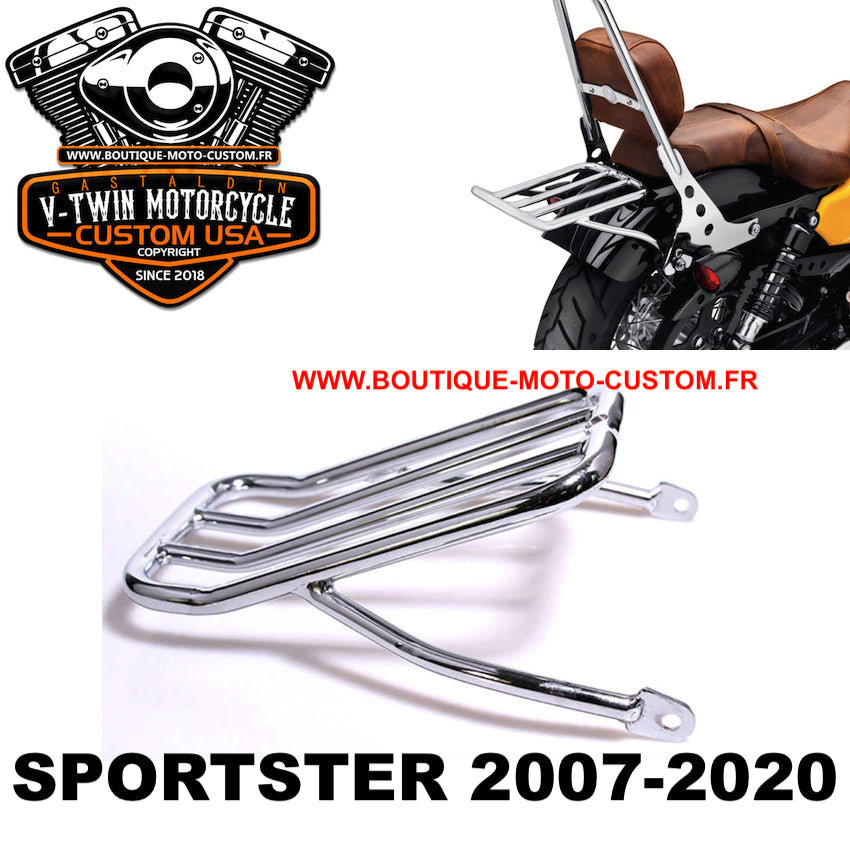 Porte bagage Chrome Harley Davidson Sportster 2007 - 2020