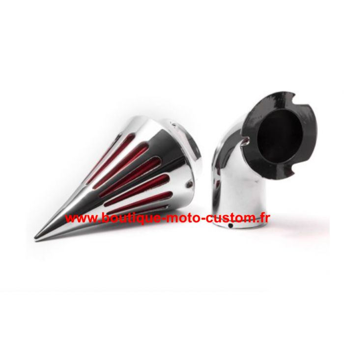 Alu Benzinfilter Performance Custom Chrom High Flow Filter Harley Dav, 7,95  €