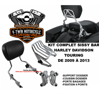 Support de plaque rabattable / pliable Harley Davidson