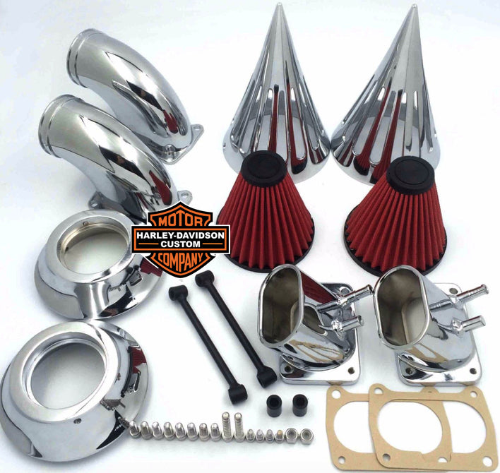 Chrome air filter intake kit Suzuki Boulevard, Intruder, VZR, M109, M109R