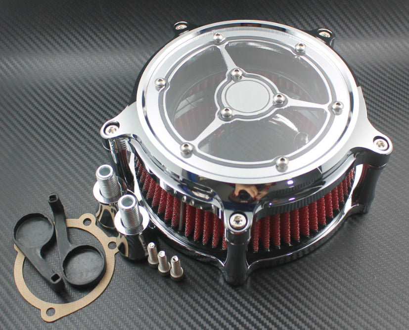 Chrome air filter for Harley Davidson