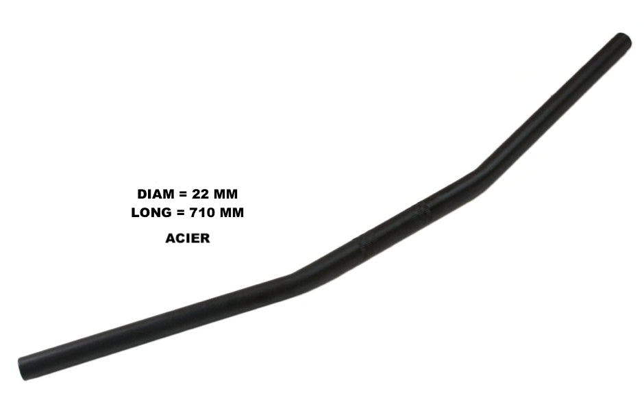 Handlebar Drag Bar Universal 22 mm 710 mm Black