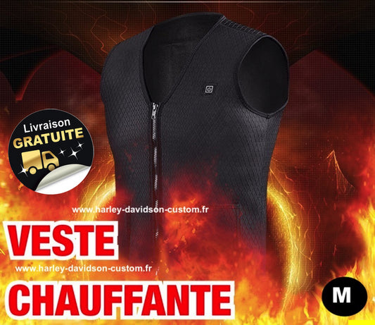 VESTE - GILET CHAUFFANT MOTO USB