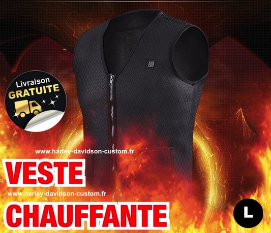 VESTE - GILET CHAUFFANT MOTO USB