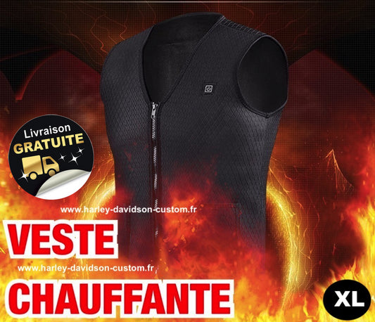 VESTE - GILET CHAUFFANT MOTO USB