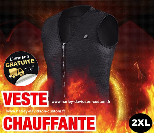 VESTE - GILET CHAUFFANT MOTO USB