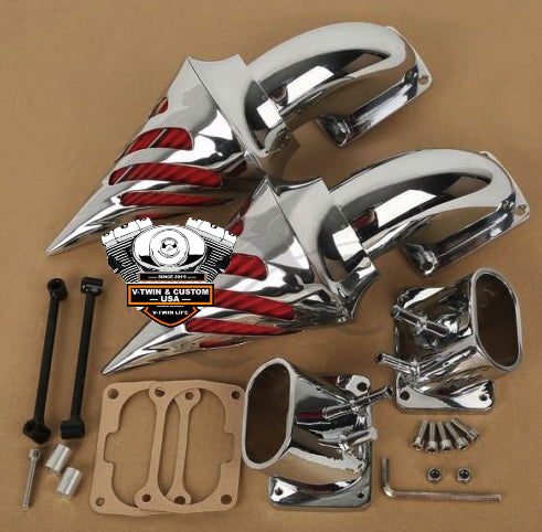 Chrome air filter intake kit Suzuki Boulevard, Intruder, VZR, M109, M109R