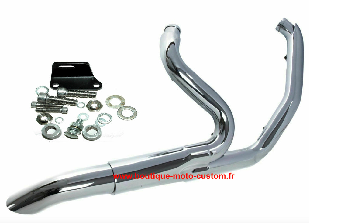 HARLEY DAVIDSON TOURING USA 2 IN 1 EXHAUST SYSTEM