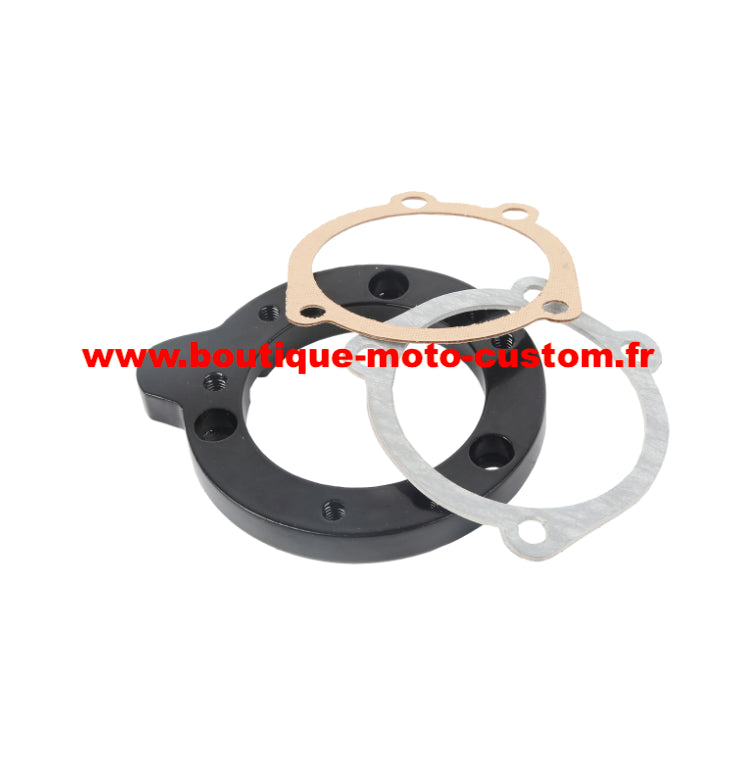 Filtre à air Noir Harley Davidson Carburateur S&S et CV ou injection