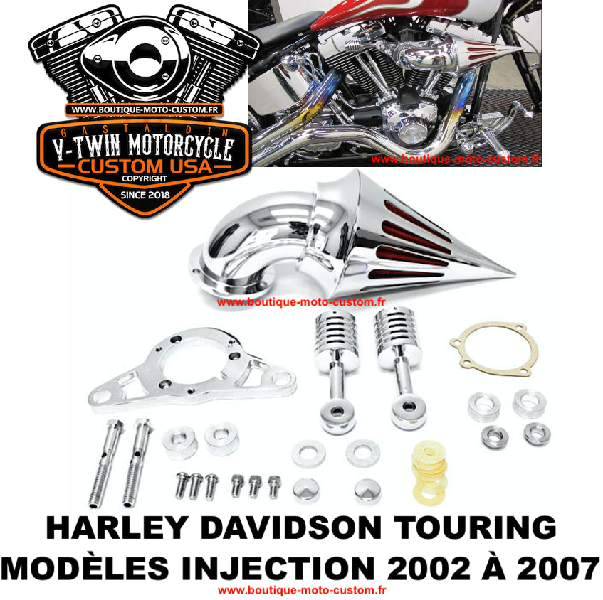 Chrome air filter Harley Davidson Touring 2002 - 2007