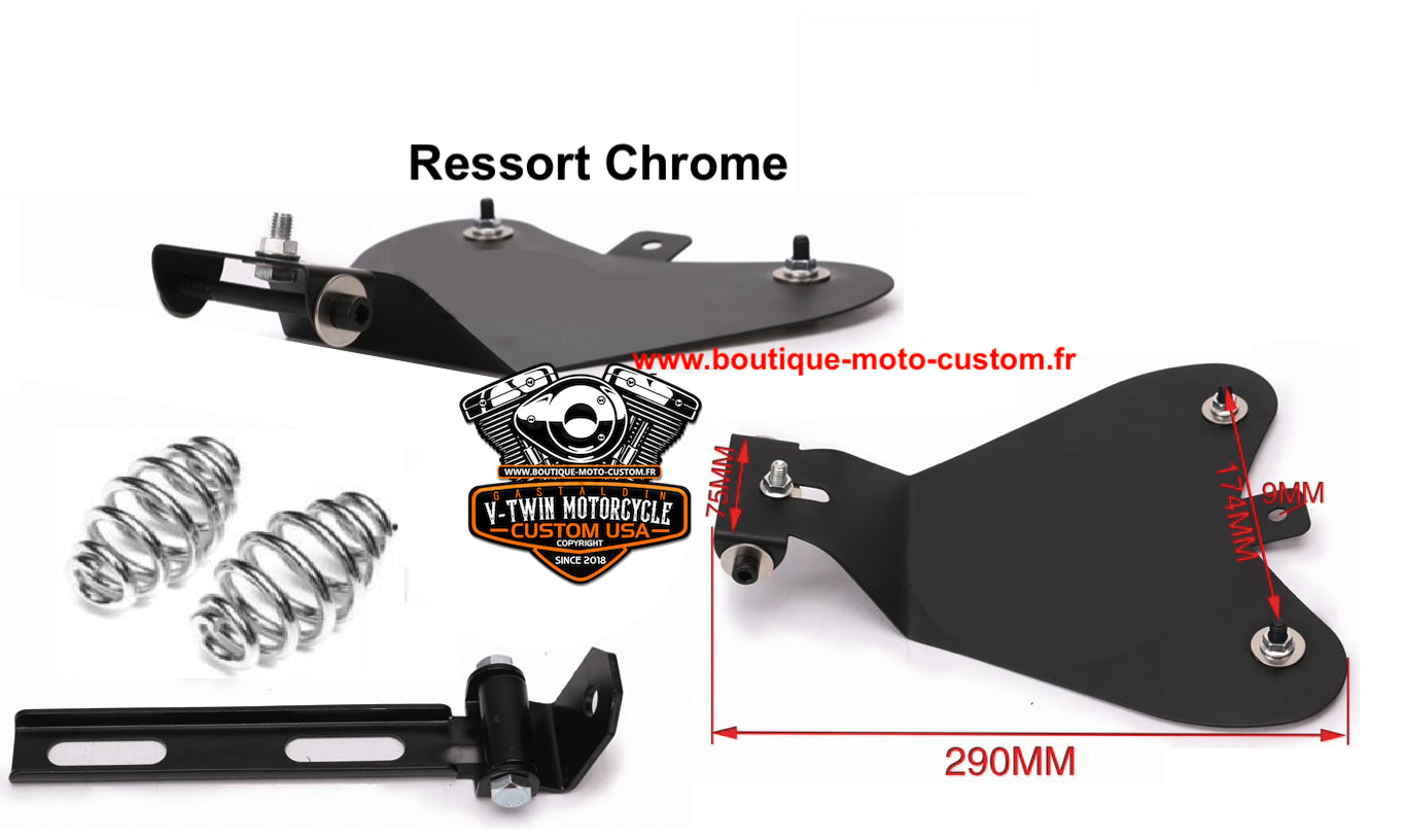 SOLO SEAT KIT Harley Davidson, Bobber, Chopper