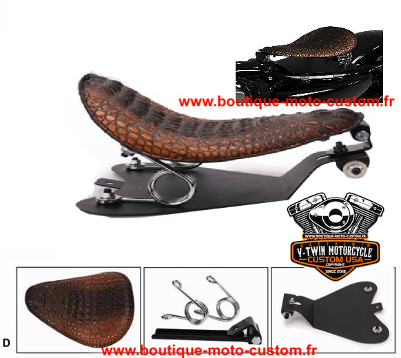 SOLO SEAT KIT Harley Davidson, Bobber, Chopper D