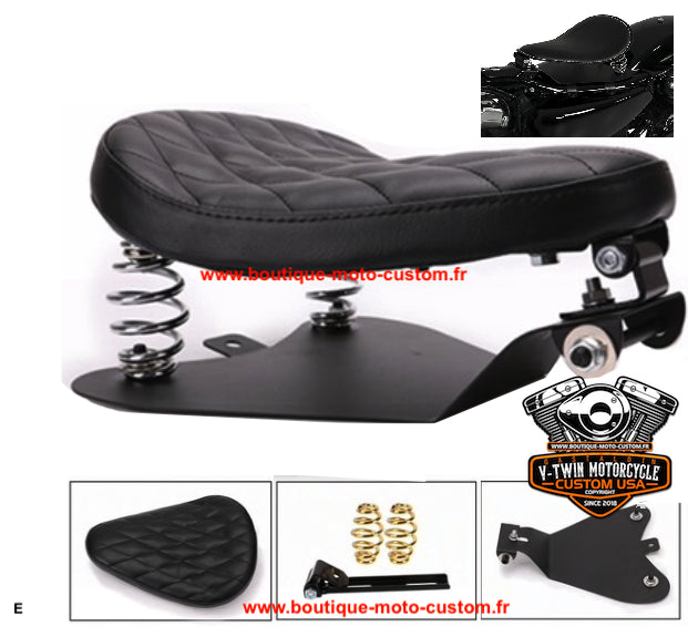 SOLO SEAT KIT Harley Davidson, Bobber, Chopper E