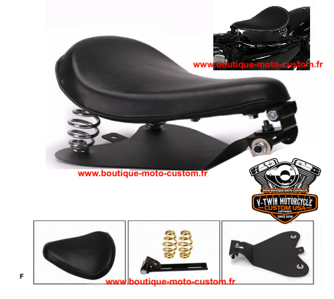 SOLO SEAT KIT Harley Davidson, Bobber, Chopper F