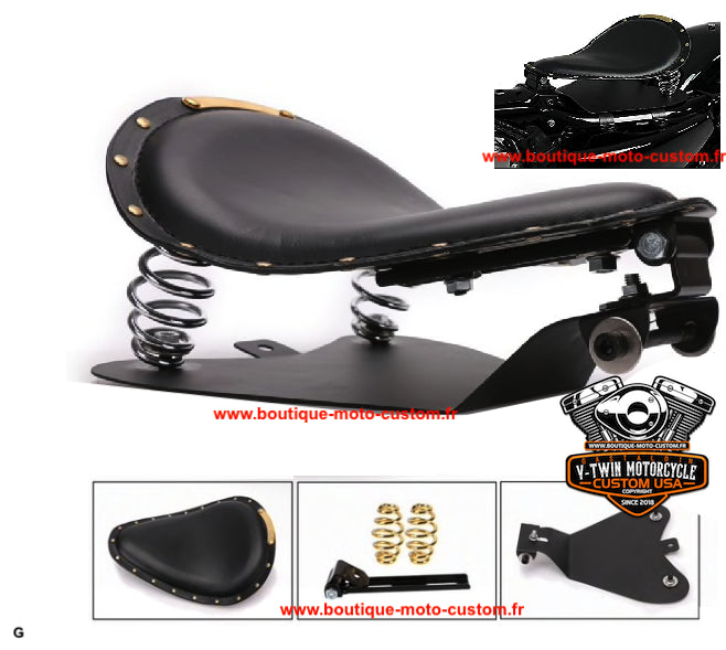 SOLO SEAT KIT Harley Davidson, Bobber, Chopper G