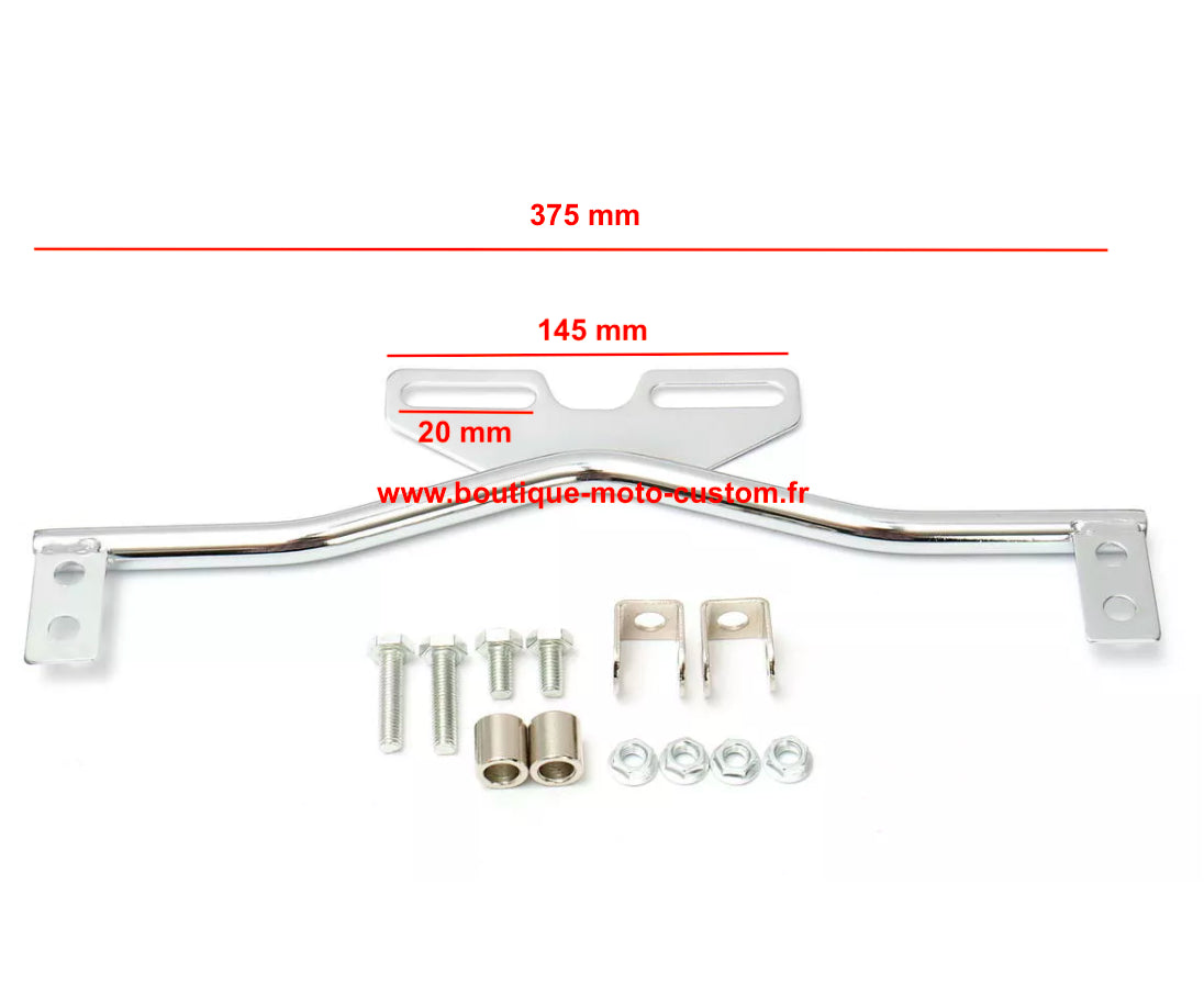 Additional headlight bar & flashing bullet Harley davidson & custom motorcycle