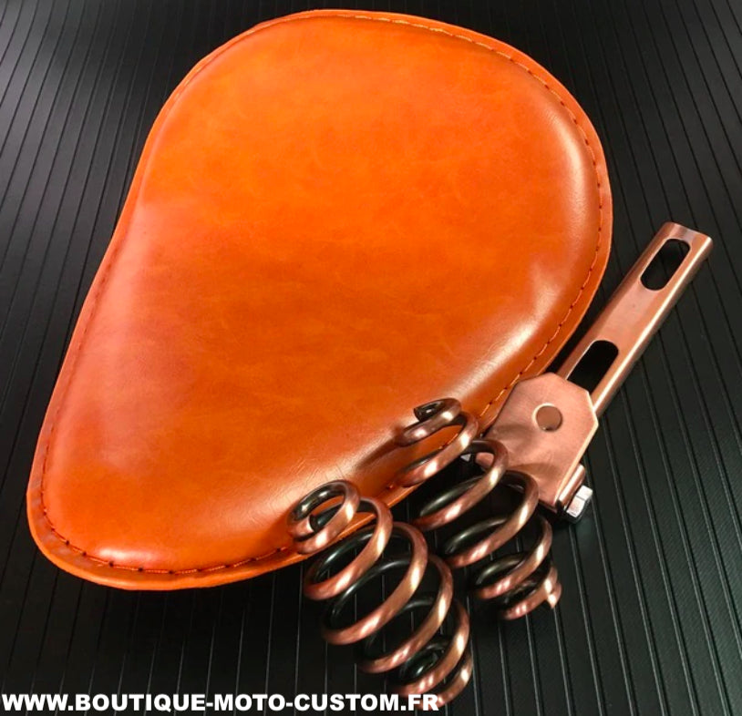 SOLO BOBBER SADDLE KIT BROWN