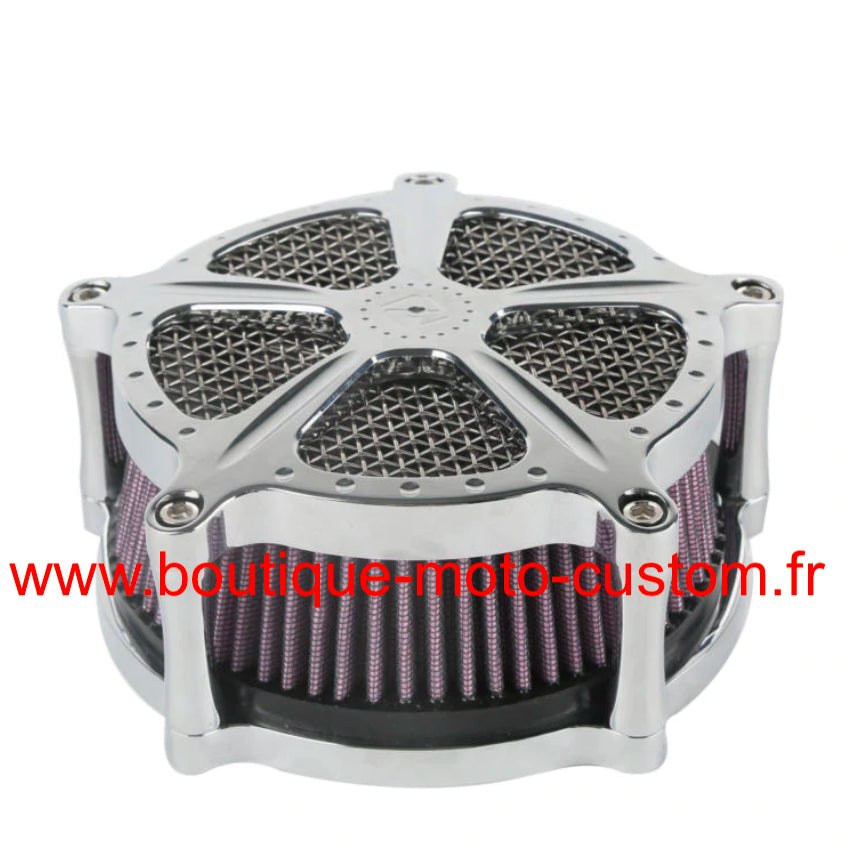 AIR FILTER STYLE VENTURI SLAM HARLEY DAVIDSON SPORTSTER CHROME 1991 - 2020