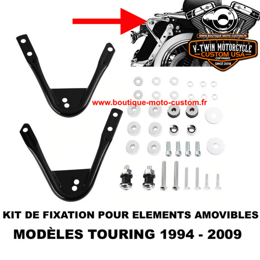 KIT DE FIXATION POUR ELEMENTS AMOVIBLES HARLEY DAVIDSON TOURING 1994-2009