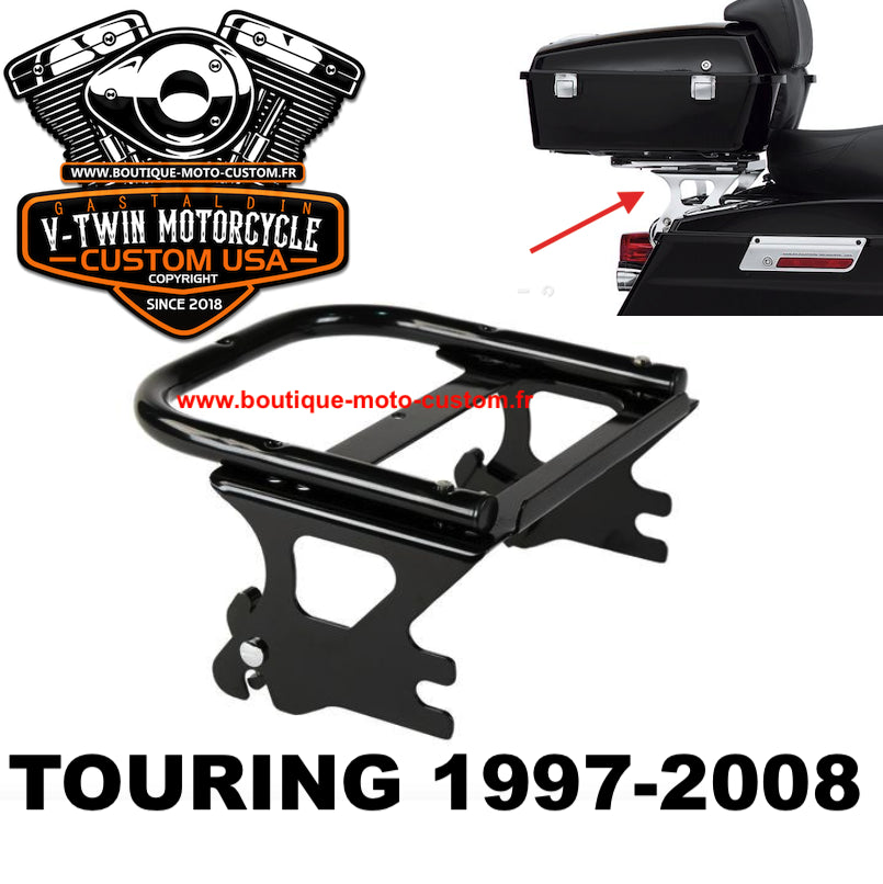 HARLEY DAVIDSON TOURING BLACK REMOVABLE TOUR PACK SUPPORT 1994 2008