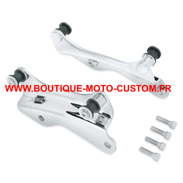 4 POINT FIXING KIT SISSY BAR CHROME Harley Davidson TOURING 2014 - 2019