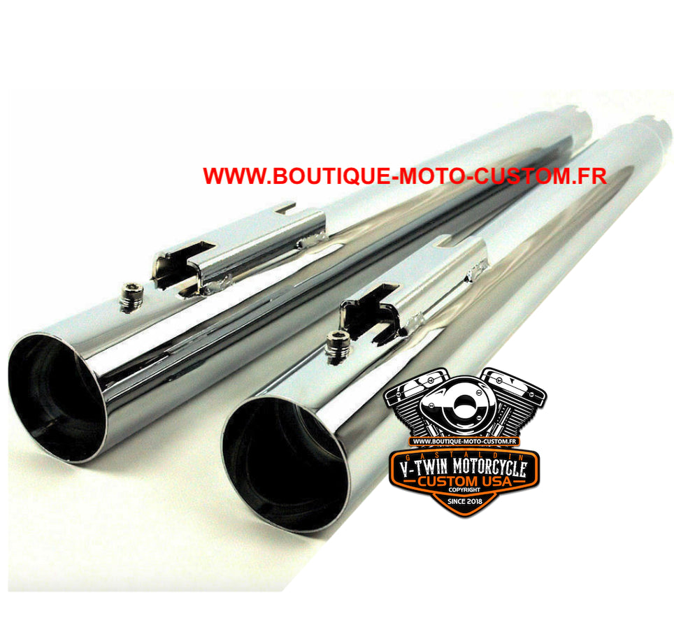 Harley Davidson Touring Chrome exhaust muffler