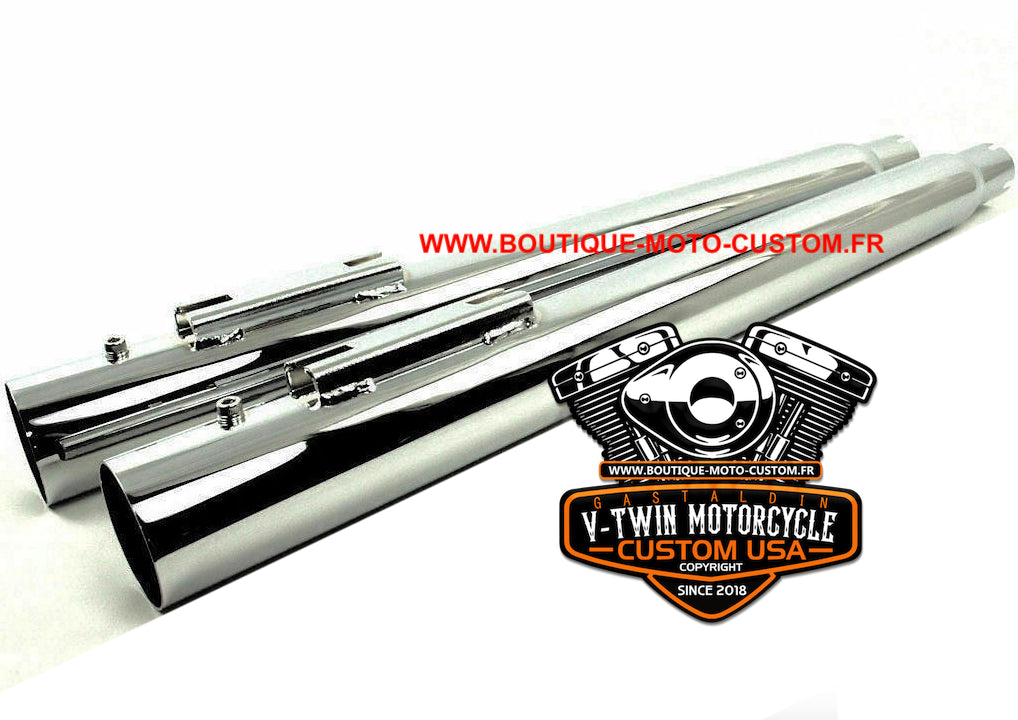 Harley Davidson Touring Chrome exhaust muffler