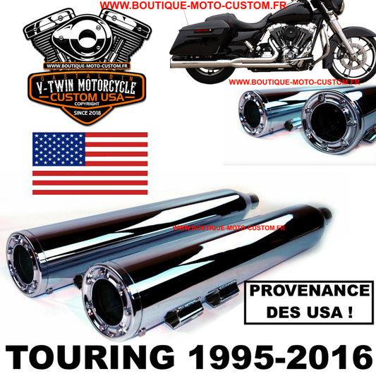 Harley Davidson Touring Torx USA 4 "exhaust muffler