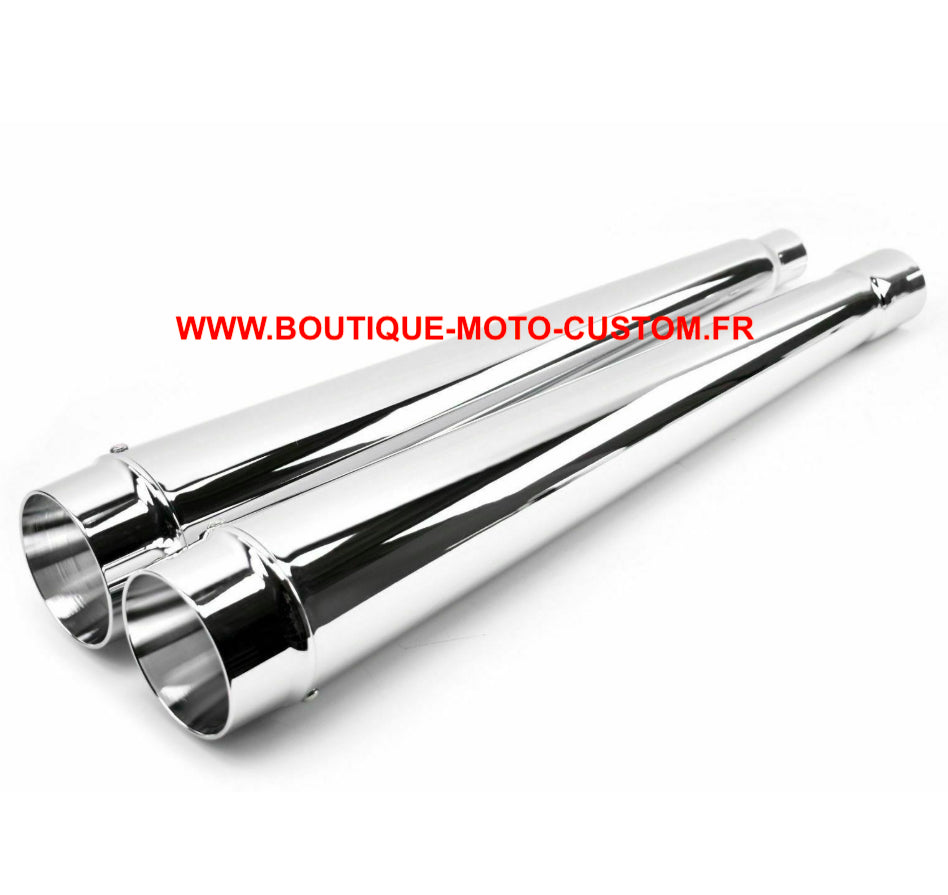 Harley Davidson Touring Muffler exhaust Chrome USA 4.5 "