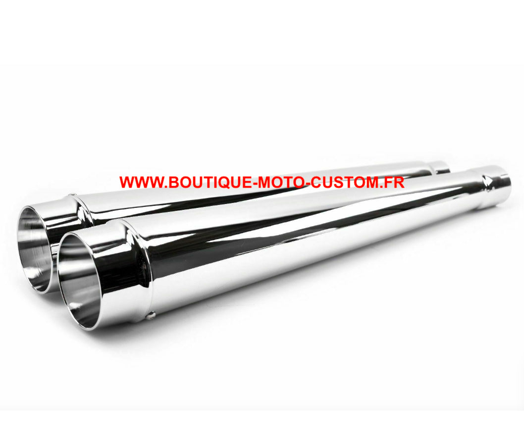 Harley Davidson Touring Muffler exhaust Chrome USA 4.5 "