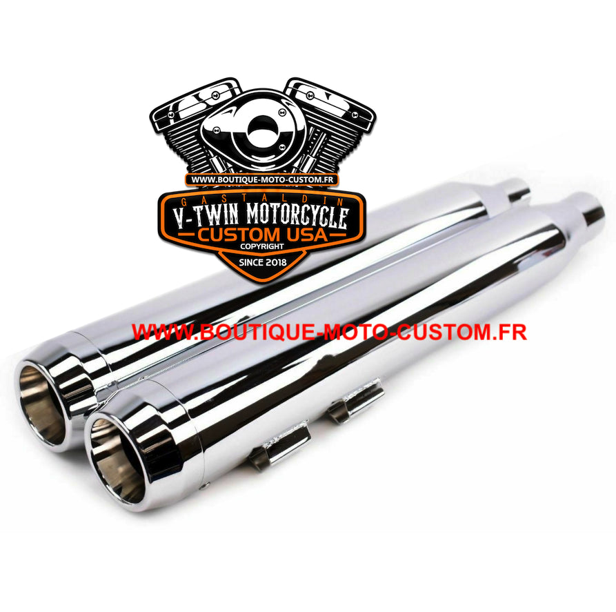 Harley Davidson Touring Chrome USA 4 " exhaust muffler