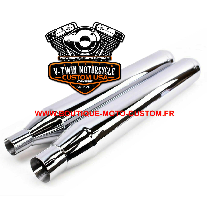 Harley Davidson Touring Chrome USA 4 " exhaust muffler