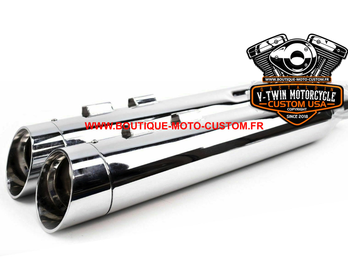 Harley Davidson Touring Chrome USA 4,5 "BIZO exhaust muffler