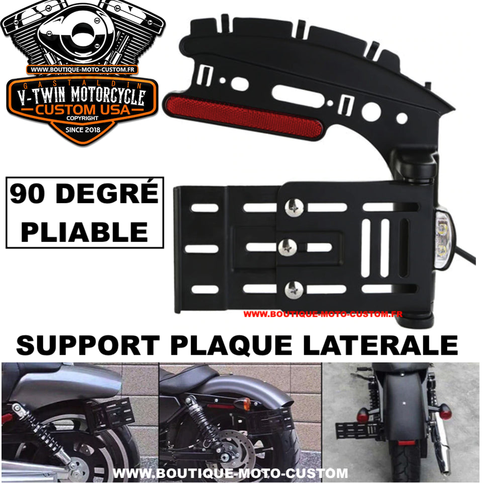 foldable license plate holder Harley Davidson