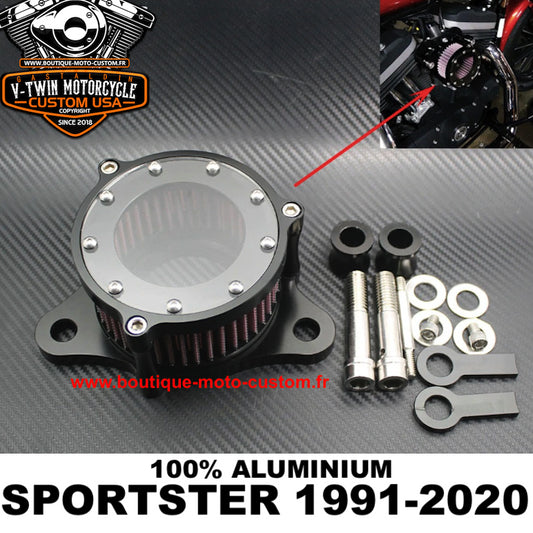 Rough crafts style air filter for Harley Davidson Sportster