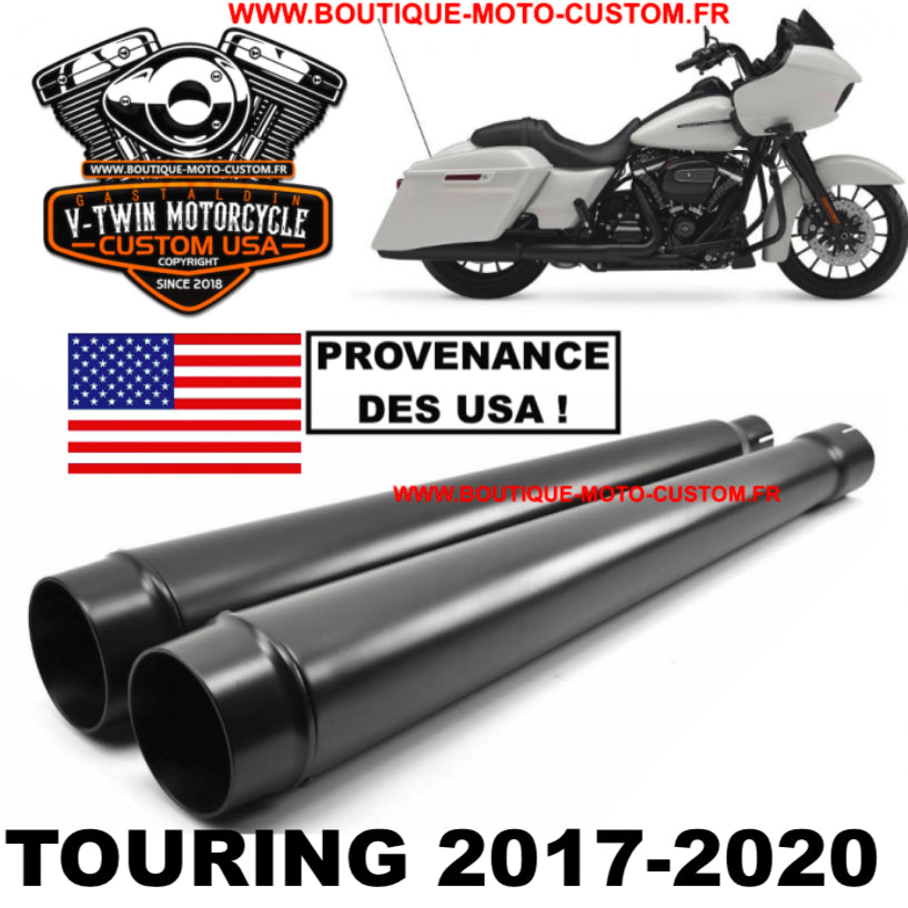 Harley Davidson Touring exhaust Muffler Black USA 4.5 "