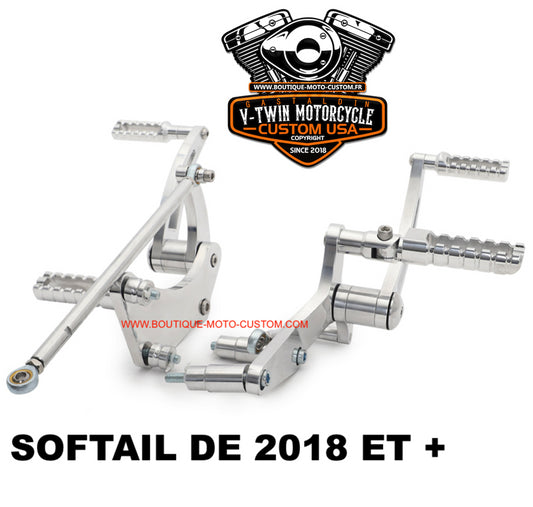 Commandes avancées Chrome Softail Street Bob, Low Rider et Low Rider S 2018+