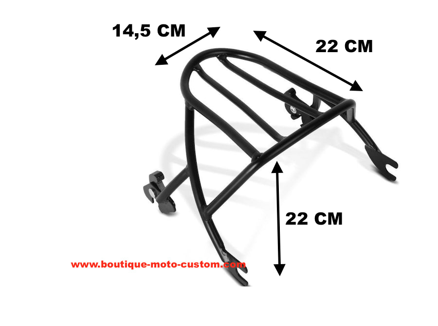 copy of Black luggage rack Harley Davidson Sportster