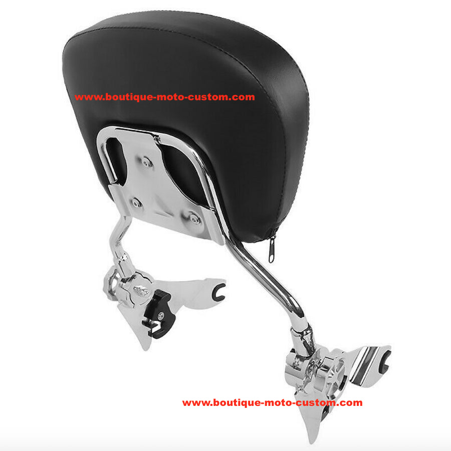 SISSY BAR REGLABLE CHROME HARLEY DAVIDSON TOURING 2009 à 2020