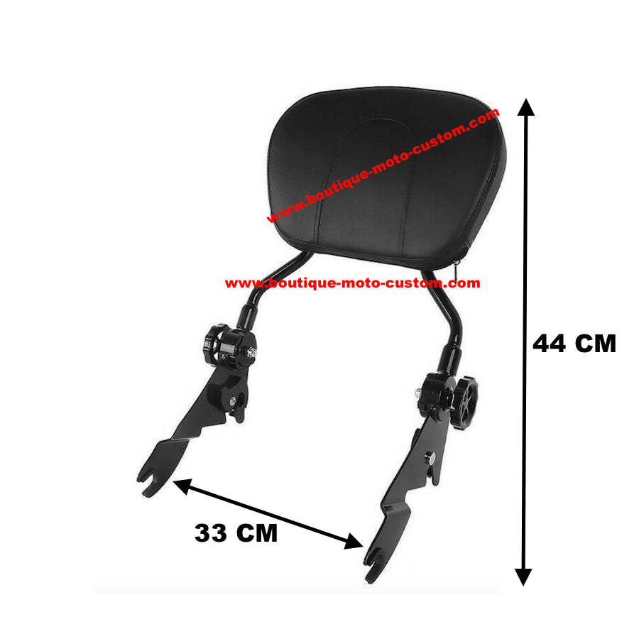 Detachable sissy bar / Harley Davidson Touring clips 2009 - 2013