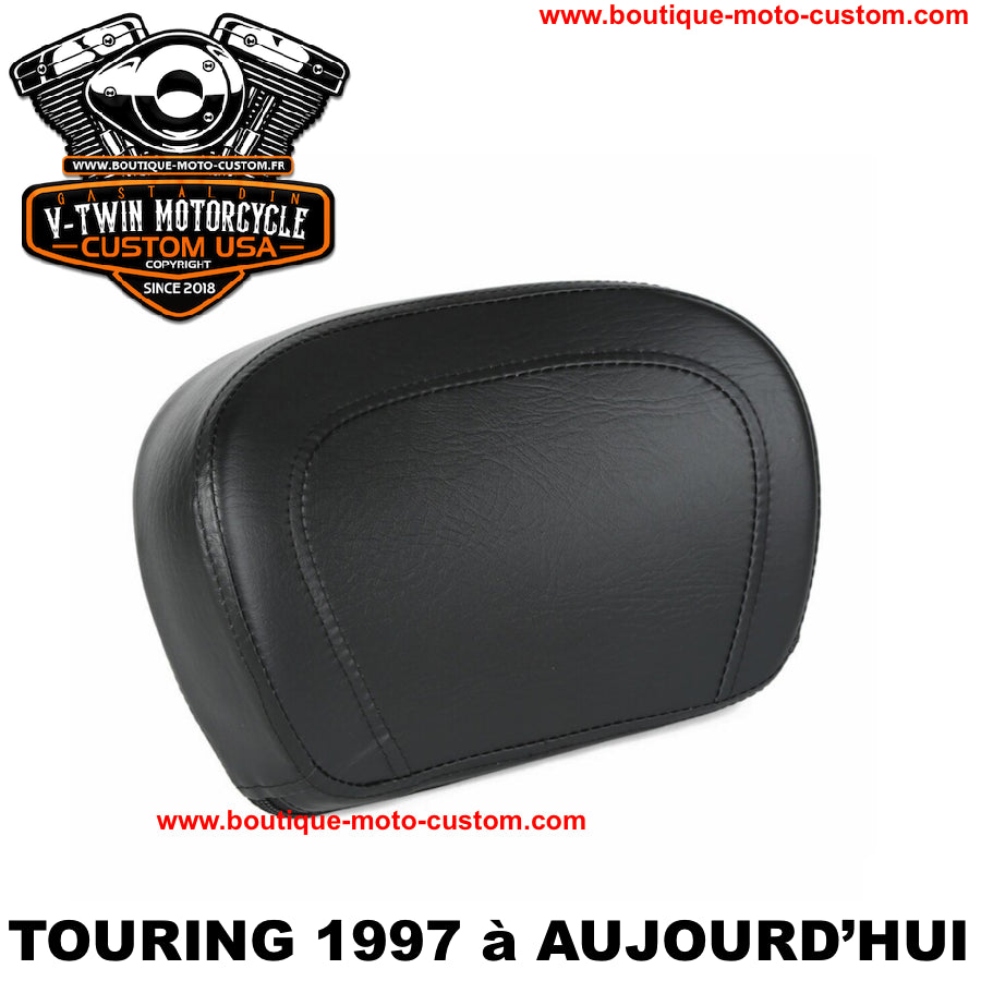 COUSSIN NOIR POUR HARLEY DAVIDSON TOURING DE 1997 à Aujourd'hui