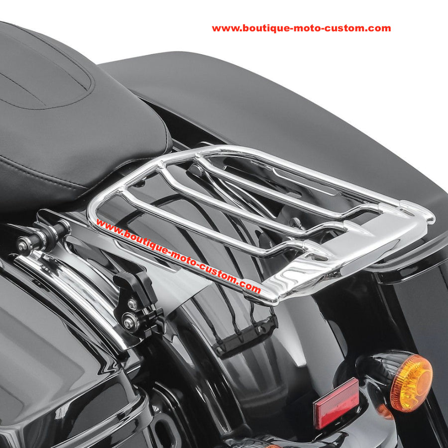 copy of Stealth style luggage rack Black Harley Davidson Touring 2009 - 2019