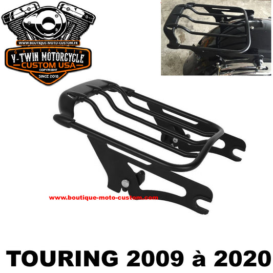 copy of Stealth style luggage rack Black Harley Davidson Touring 2009 - 2019