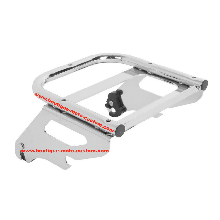 SUPPORT DE MONTAGE TOUR PAK DETACHABLE CHROME HARLEY DAVIDSON TOURING DE 1997 à 2008