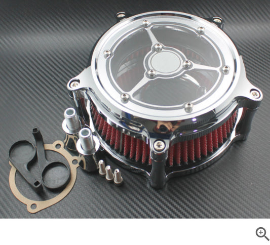 Black air filter for Harley Davidson