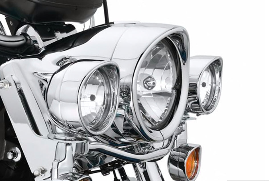 STRAPPING KIT - HARLEY DAVIDSON CHROMIUM HEADLIGHT TRIM 7 "AND 4.5"